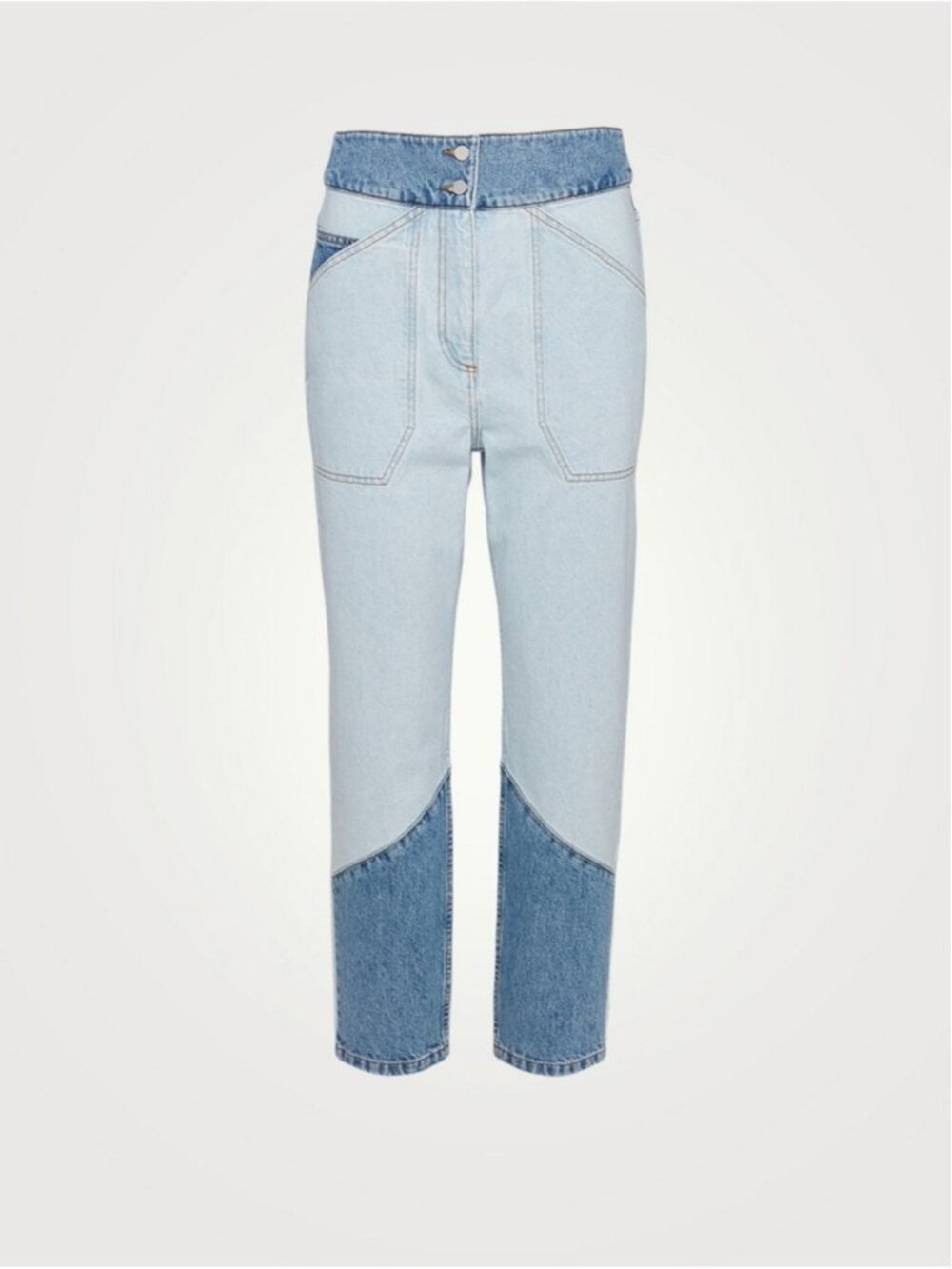 Ba&sh apolo two tone jeans from holt renfrew us 2